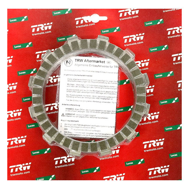TRW clutch plate kit, frictions discs CLUTCH PLATES FRICTION Trw