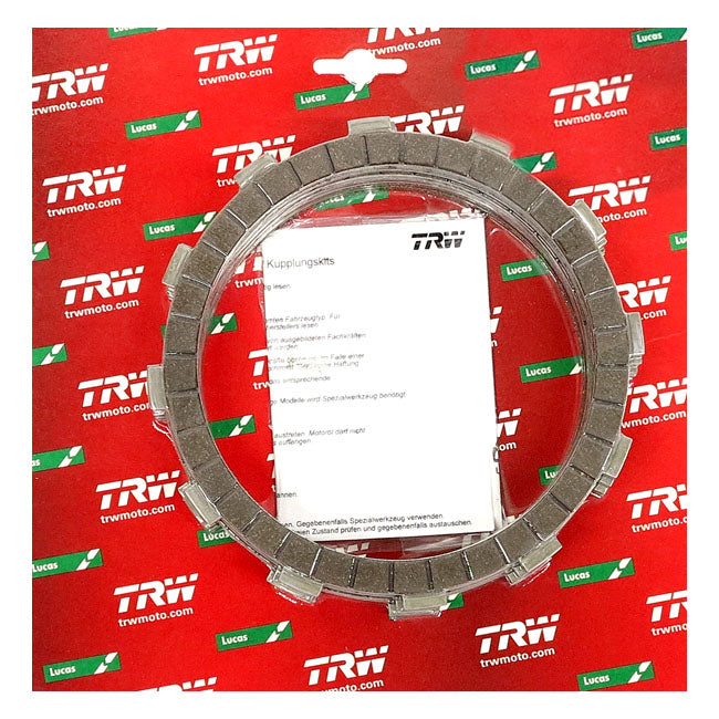 TRW clutch plate kit, frictions discs CLUTCH PLATES FRICTION Trw