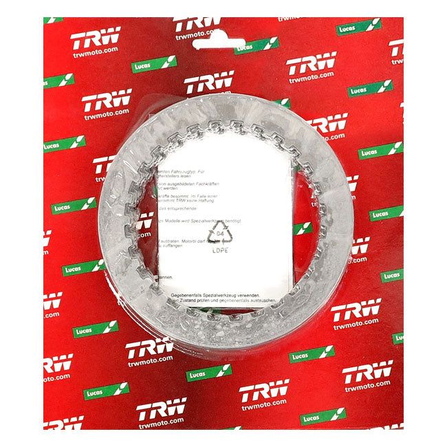 TRW clutch plate kit, steel drive plates CLUTCH PLATES STEEL Trw