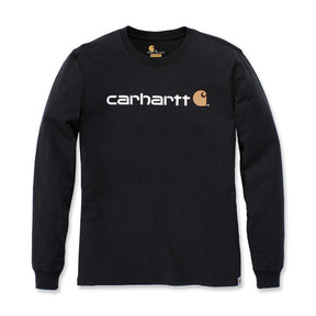 Carhartt Logo Graphic Long Sleeve, Black T-Shirt Carhartt