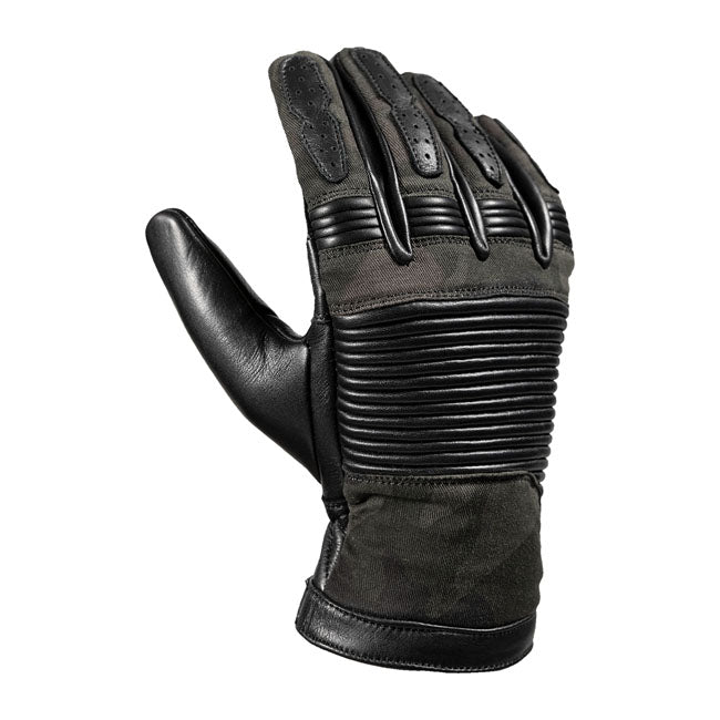 John Doe gloves Durango black/camouflage CE appr. GLOVES John Doe