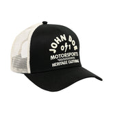 John Doe Black /White cap CAPS John Doe