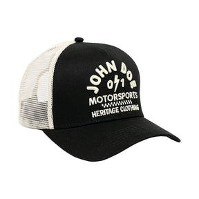John Doe Black /White cap CAPS John Doe