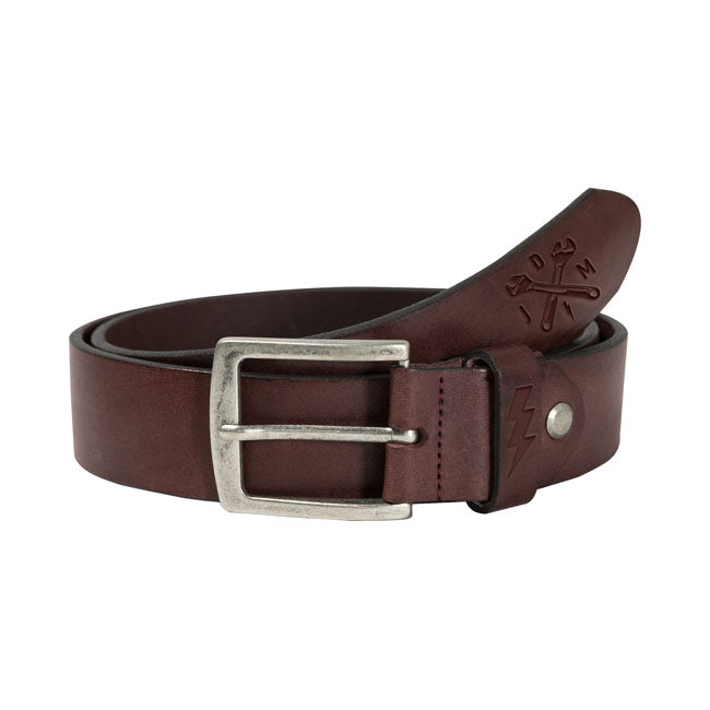 John Doe leather belt Cross Tool dark brown BELTS John Doe