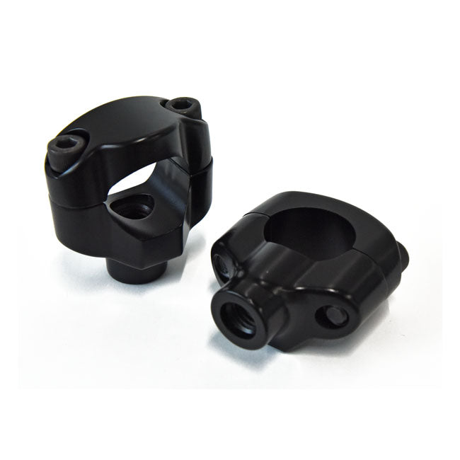 Beach & Mini Ape Risers. 1 5/8" Rise. 1 1/4". Black Risers Mcs