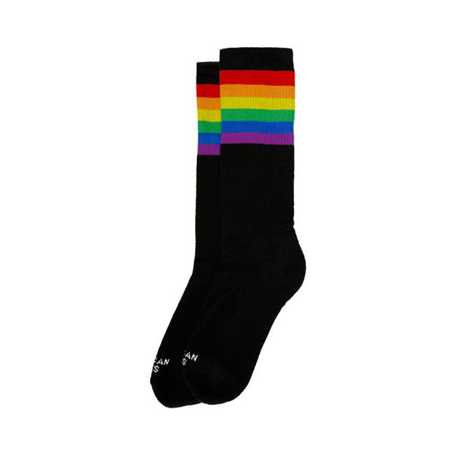 American Socks Rainbow Pride Mid High classic socks black Socks American Socks