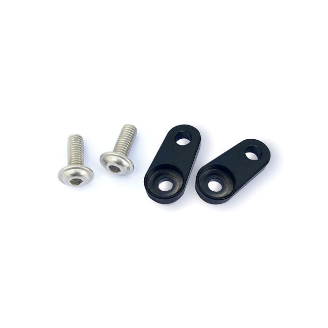 Kellermann, Atto & Spot mounting bracket kit C EVO black TURN SIGNALS MOUNTS Kellermann