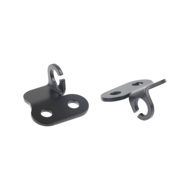 Cult-Werk, front turn signal brackets. Black TURN SIGNALS MOUNTS Cult Werk