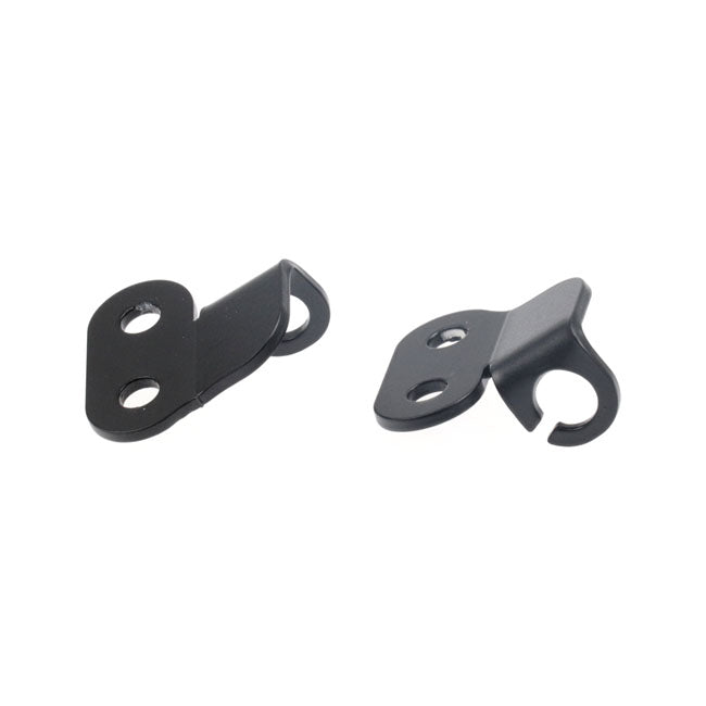 Cult-Werk, front turn signal brackets. Black TURN SIGNALS MOUNTS Cult Werk