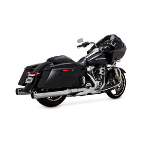 Vance & Hines Slip-On Torque 450, Chrome - 17-24 Touring Exhaust Slip-Ons And Mufflers Vance & Hines