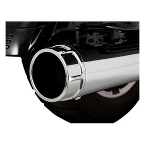 Vance & Hines Slip-On Torque 450, Chrome - 17-24 Touring Exhaust Slip-Ons And Mufflers Vance & Hines