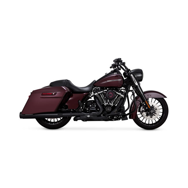 Vance & Hines Slip-On Torque 450, Black, 17+ Touring Exhaust Slip-Ons And Mufflers Vance & Hines