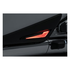 Kuryakyn, Omni LED side saddlebag inserts, satin black SADDLEBAGS TRIMS Kuryakyn
