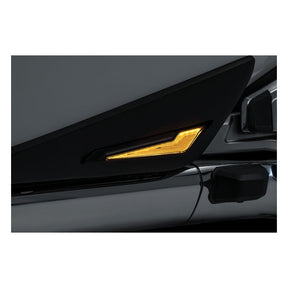 Kuryakyn, Omni LED side saddlebag inserts, satin black SADDLEBAGS TRIMS Kuryakyn