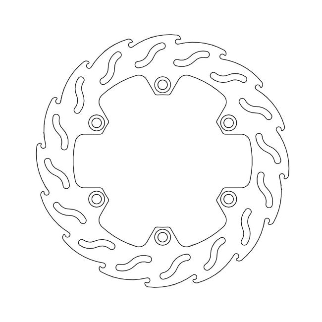 Moto-Master Flame series fixed brake rotor BRAKE ROTORS Moto Master