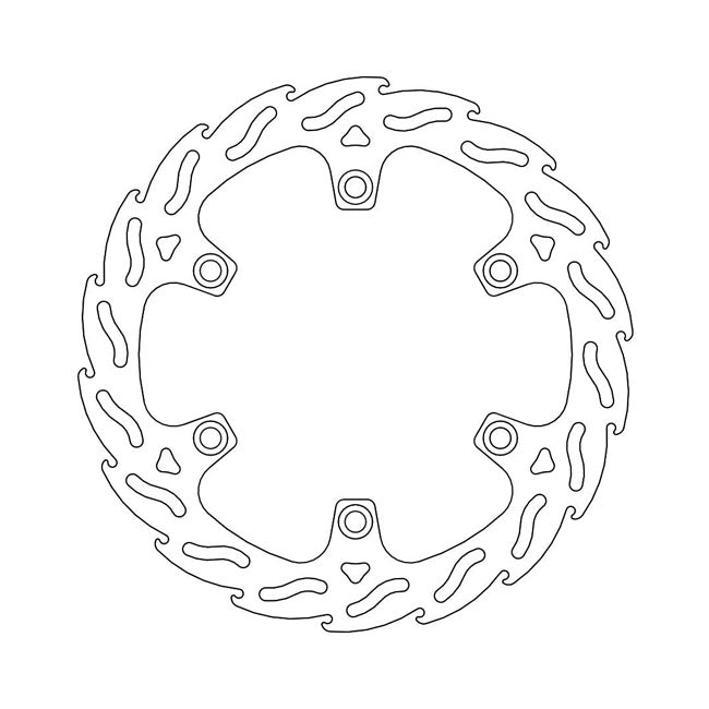 *6 DAYS EXTRA TRANSIT TIME* Moto-Master Flame series fixed brake rotor BRAKE ROTORS Moto Master