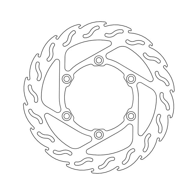 Moto-Master Flame series fixed brake rotor BRAKE ROTORS Moto Master