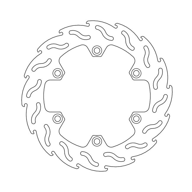 *6 DAYS EXTRA TRANSIT TIME* Moto-Master Flame series fixed brake rotor BRAKE ROTORS Moto Master