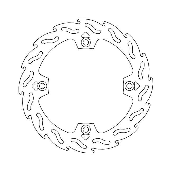 *6 DAYS EXTRA TRANSIT TIME* Moto-Master Flame series fixed brake rotor BRAKE ROTORS Moto Master