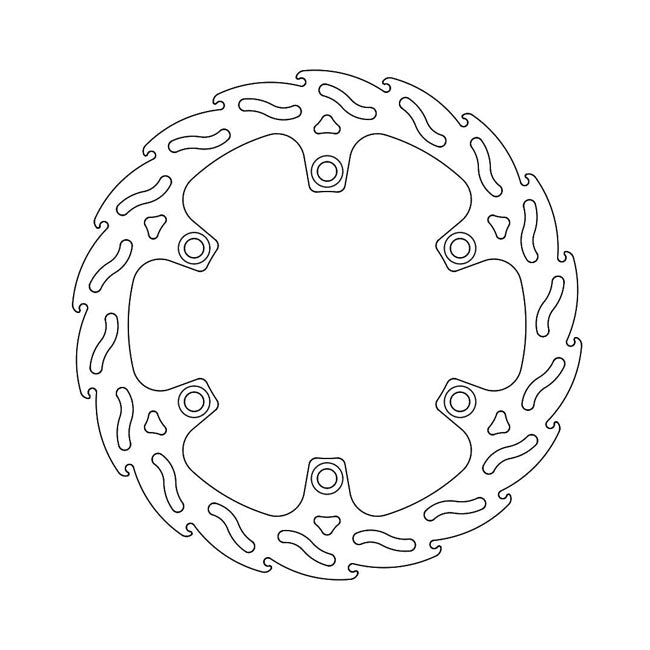 *6 DAYS EXTRA TRANSIT TIME* Moto-Master Flame series fixed brake rotor BRAKE ROTORS Moto Master