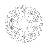 Moto-Master Flame series floating brake rotor BRAKE ROTORS Moto Master