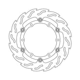 Moto-Master Flame series floating brake rotor BRAKE ROTORS Moto Master