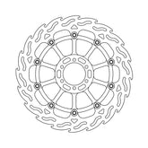 Moto-Master Flame series floating brake rotor BRAKE ROTORS Moto Master