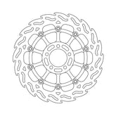 Moto-Master Flame series floating brake rotor BRAKE ROTORS Moto Master