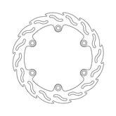Moto-Master Flame series brake rotor BRAKE ROTORS Moto Master