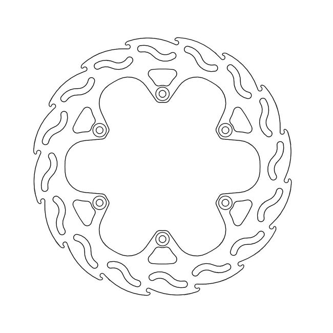 Moto-Master Flame series brake rotor BRAKE ROTORS Moto Master