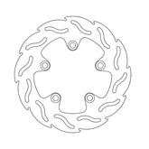Moto-Master Flame series brake rotor BRAKE ROTORS Moto Master