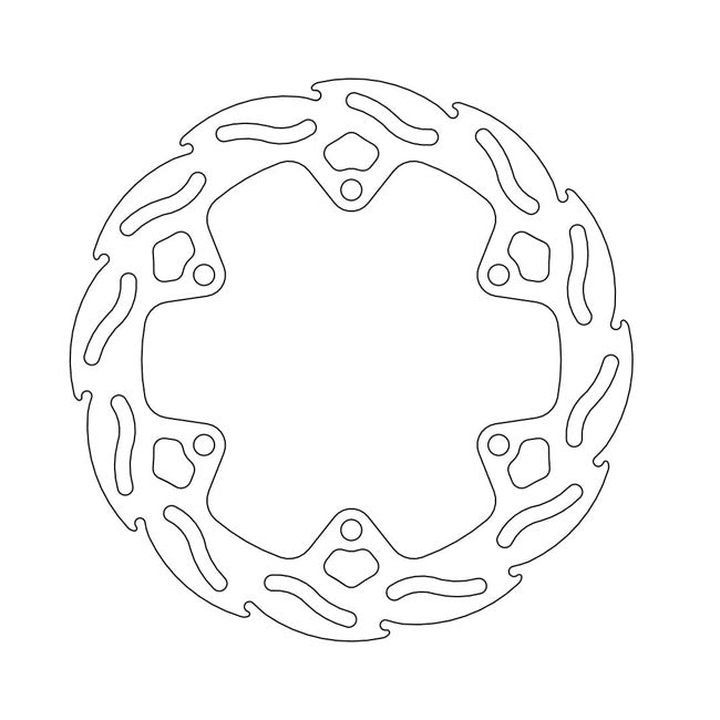 *6 DAYS EXTRA TRANSIT TIME* Moto-Master Flame series brake rotor BRAKE ROTORS Moto Master