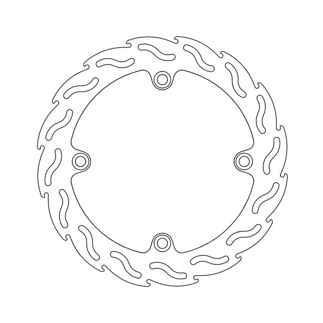 Moto-Master Flame series brake rotor BRAKE ROTORS Moto Master