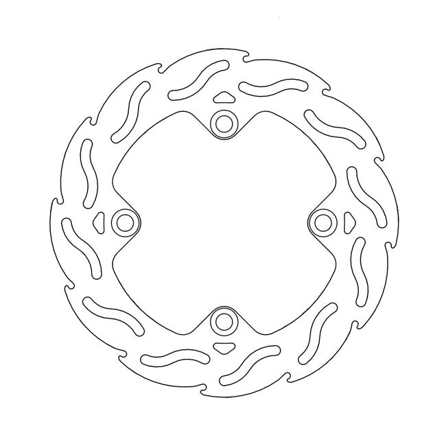 *6 DAYS EXTRA TRANSIT TIME* Moto-Master Flame series brake rotor BRAKE ROTORS Moto Master