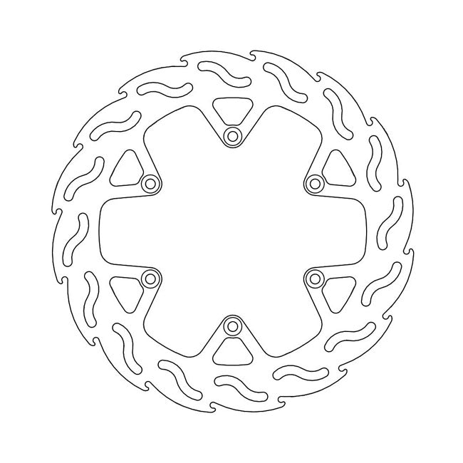 Moto-Master Flame series brake rotor BRAKE ROTORS Moto Master