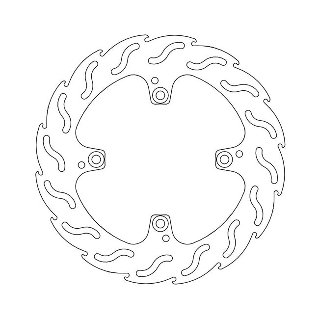 *6 DAYS EXTRA TRANSIT TIME* Moto-Master Flame series brake rotor BRAKE ROTORS Moto Master