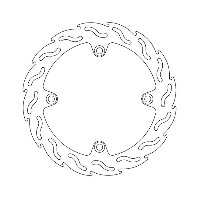 Moto-Master Flame series brake rotor BRAKE ROTORS Moto Master