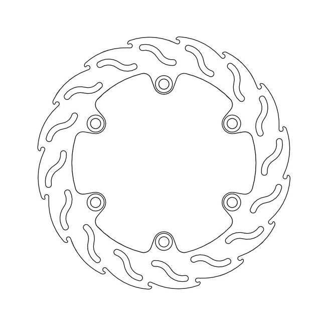 Moto-Master Flame series brake rotor BRAKE ROTORS Moto Master
