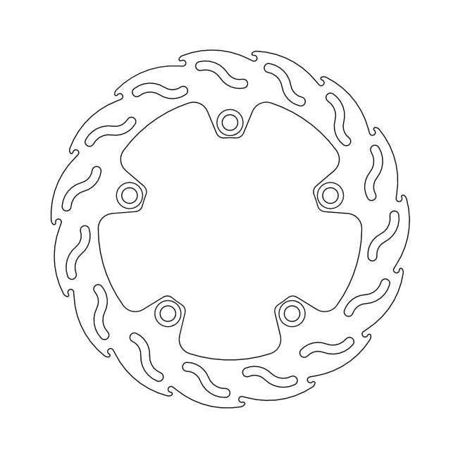 Moto-Master Flame series brake rotor BRAKE ROTORS Moto Master