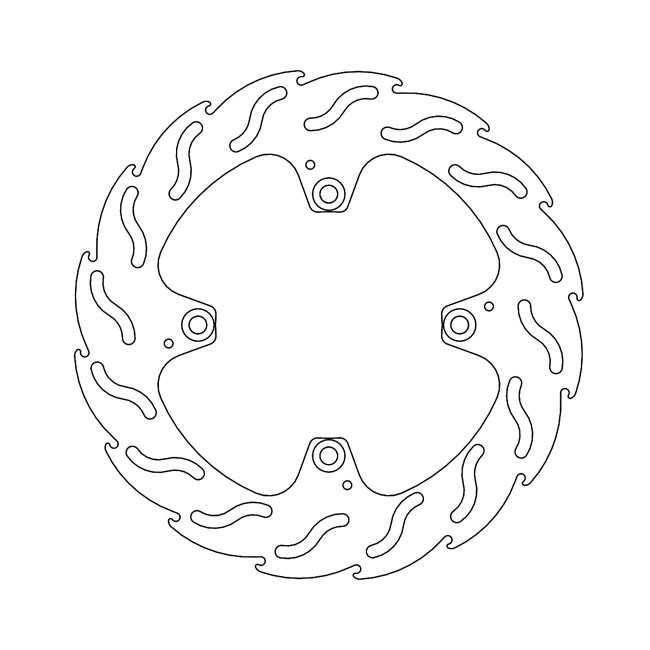 *6 DAYS EXTRA TRANSIT TIME* Moto-Master Flame series brake rotor BRAKE ROTORS Moto Master