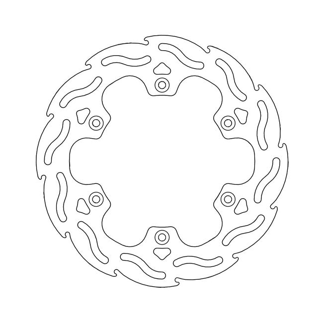 Moto-Master Flame series brake rotor BRAKE ROTORS Moto Master