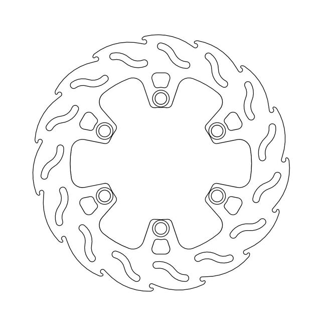 *6 DAYS EXTRA TRANSIT TIME* Moto-Master Flame series brake rotor BRAKE ROTORS Moto Master