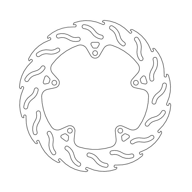 Moto-Master Flame series brake rotor BRAKE ROTORS Moto Master