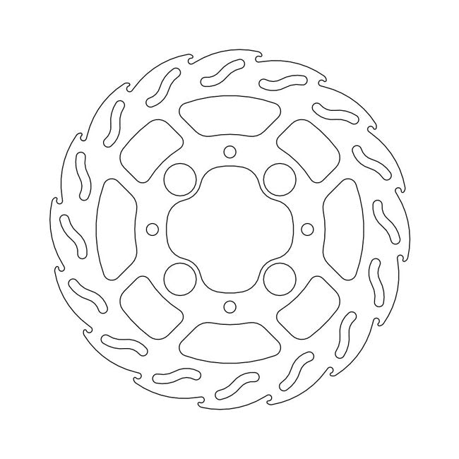 Moto-Master Flame series brake rotor BRAKE ROTORS Moto Master