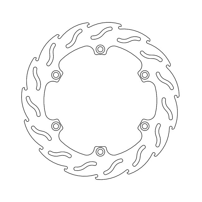 Moto-Master Flame series brake rotor BRAKE ROTORS Moto Master