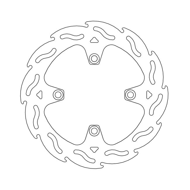 Moto-Master Flame series brake rotor BRAKE ROTORS Moto Master