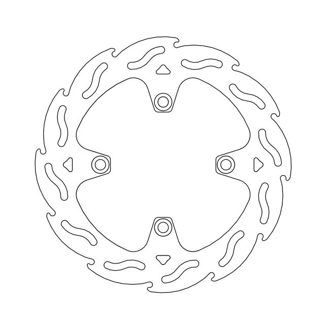 *6 DAYS EXTRA TRANSIT TIME* Moto-Master Flame series brake rotor BRAKE ROTORS Moto Master