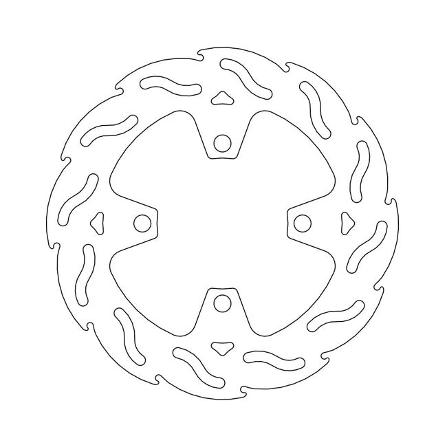 *6 DAYS EXTRA TRANSIT TIME* Moto-Master Flame series brake rotor BRAKE ROTORS Moto Master