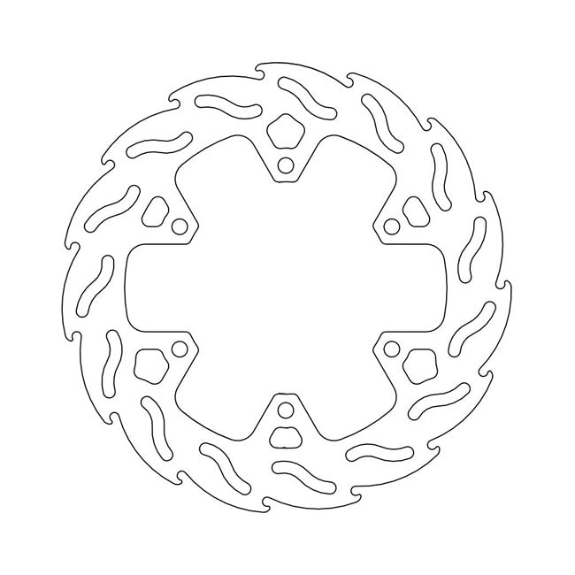 Moto-Master Flame series brake rotor BRAKE ROTORS Moto Master