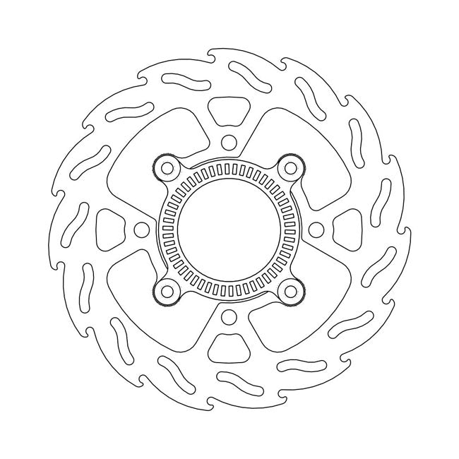 Moto-Master Flame series brake rotor BRAKE ROTORS Moto Master